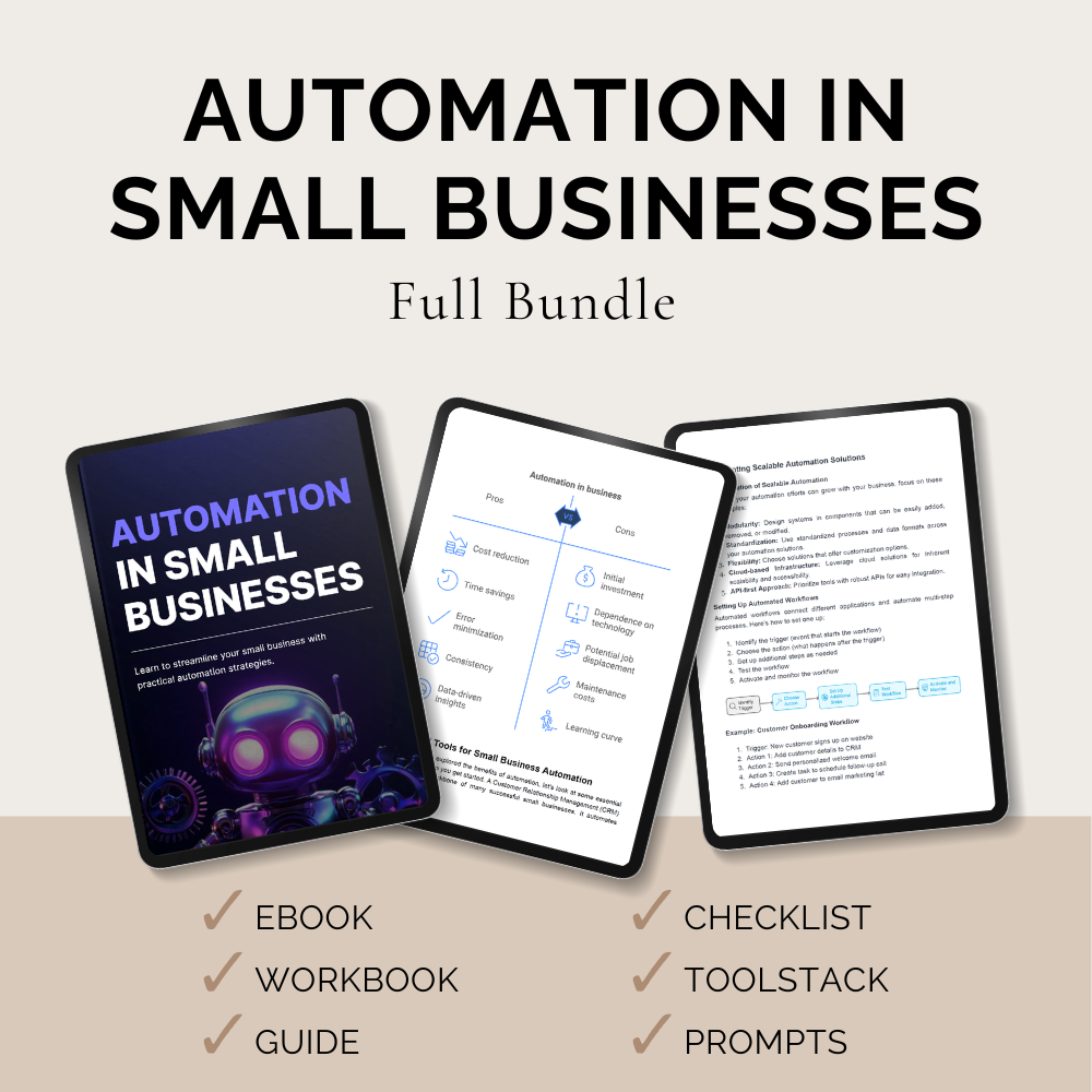 Automation in Small Businesses