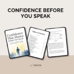 Confidence before you speak