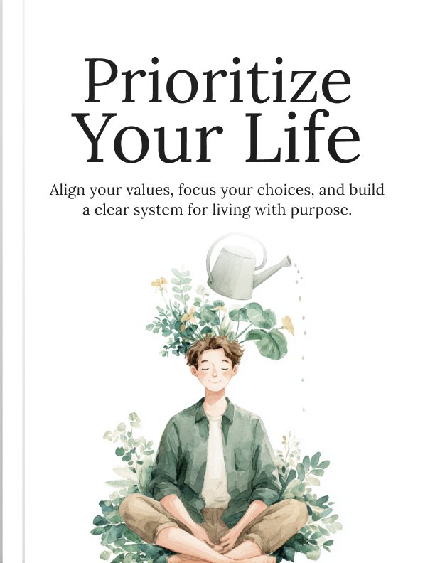 Prioritize Your Life