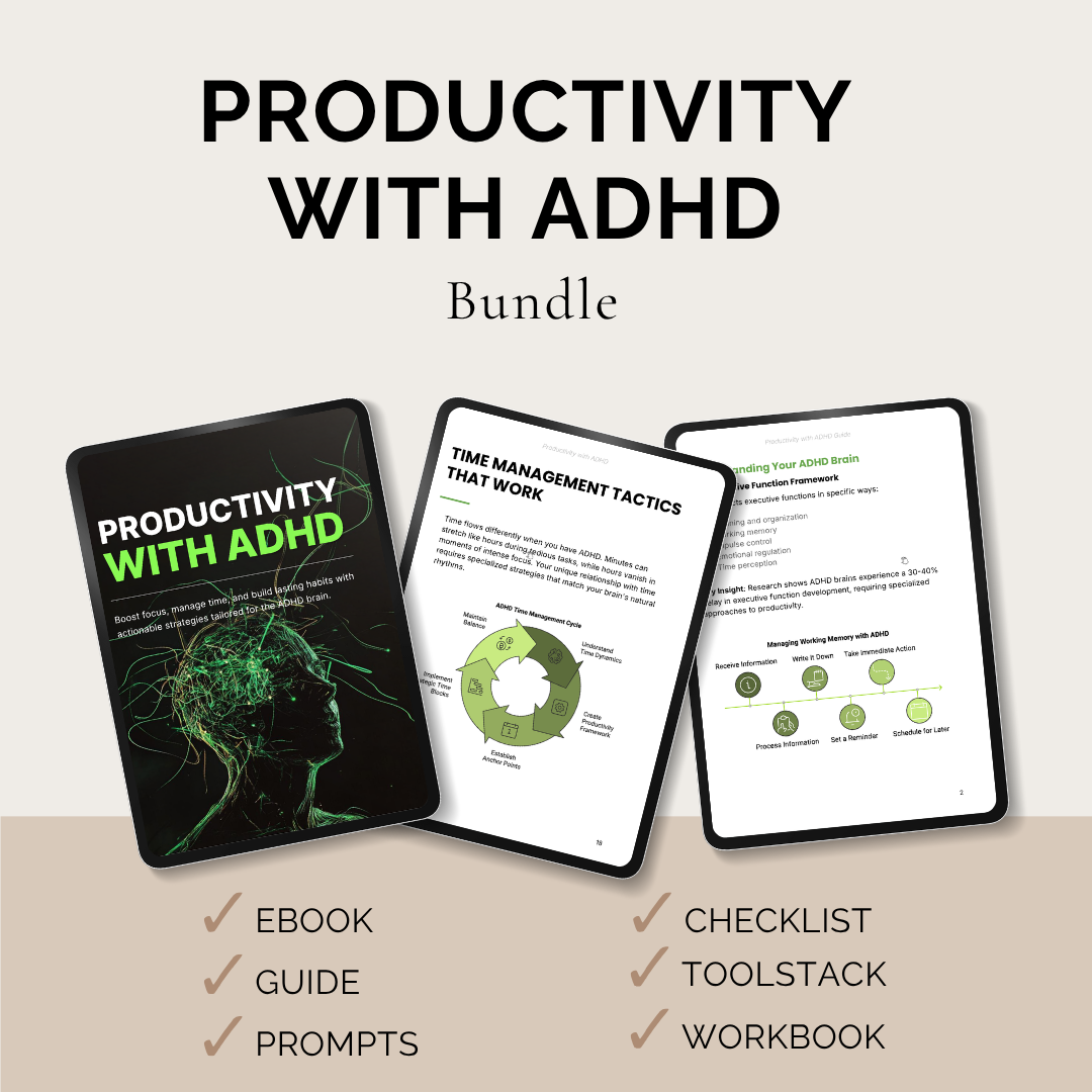 Productivity with ADHD