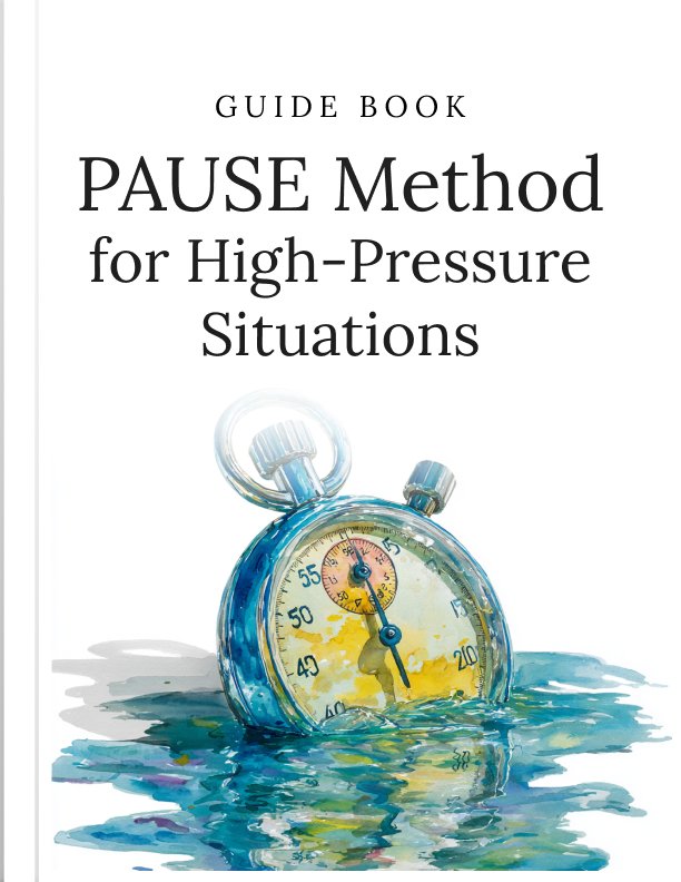 The PAUSE Method for High-Pressure Situations - Guide